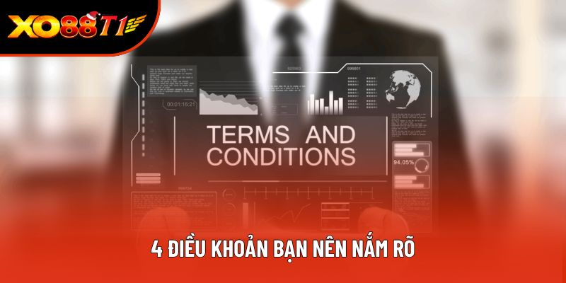 4 điều khoản bạn nên nắm rõ 4 điều khoản bạn nên nắm rõ