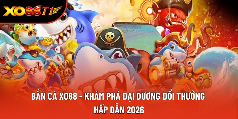 Bắn Cá XO88 - Khám Phá Đại Dương Đổi Thưởng Hấp Dẫn 2026