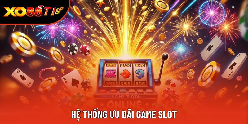 Hệ thống ưu đãi game slot